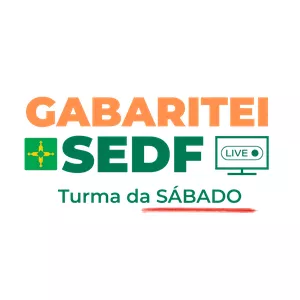 Imagem de capa para o Curso online Gabaritei SEDF - Sábados