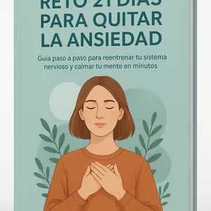 Imagen de portada para Ebook RETO 21 DÍAS PARA QUITAR LA ANSIEDAD