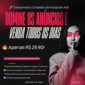 Imagem do curso 🚀 Treinamento Completo de Facebook Ads