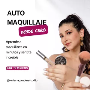 Imagen de portada para Curso online Curso de Automaquillaje desde Cero 