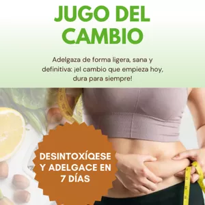 Imagen de portada para Ebook Jugo del Cambio: Desintoxique y adelgace en 7 días