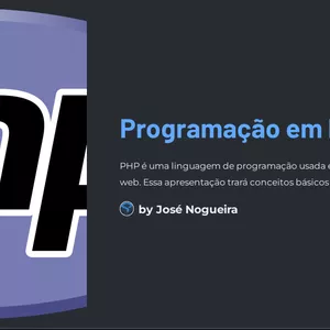 Imagem de capa para o Ebook Programação em PHP