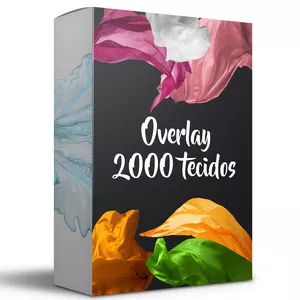 Imagem de capa para o Curso online 2000 Overlay's de Tecido para Photoshop