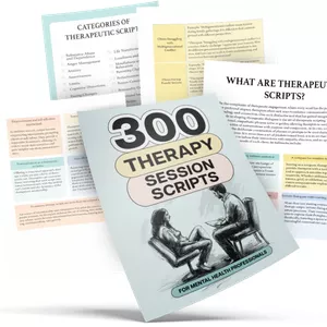 Cover image for Ebook 300 Therapy Session Scripts