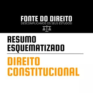Imagem de capa para o Ebook Resumo Esquematizado de Direito Constitucional