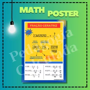 Imagem de capa para o Ebook MathPoster - Fração Geratriz