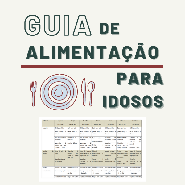Cardápio de Alimentação para Idosos 