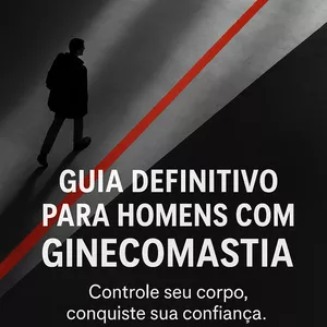 Imagem de capa para o Ebook Chega de Ginecomastia: Soluções Naturais e Definitivas