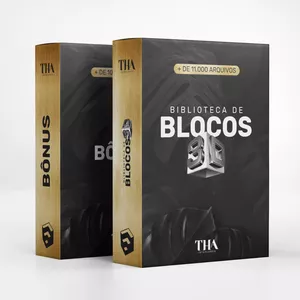 Imagem de capa para o Curso online BIBLIOTECA DE BLOCOS 3D + 11.000 BÔNUS