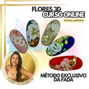 Imagem de capa para o Curso online Nail Design - Técnica 3D