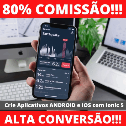 Imagem do curso Crie Aplicativos ANDROID e IOS com Ionic 5