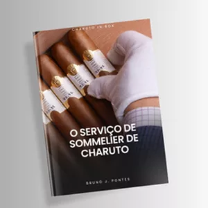 Imagem de capa para o Ebook O Serviço de Sommelier de Charuto
