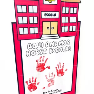 Imagem de capa para o Ebook  Cartaz Dia da Escola