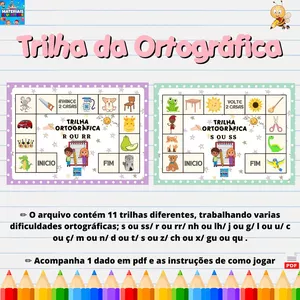 Trilha Ortográfica - Dani Educar