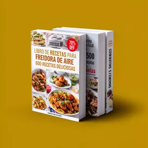 Imagen de portada para Curso online Master Airfryer: 500+ Recetas para una Vida Saludable (Pack 3 en 1)