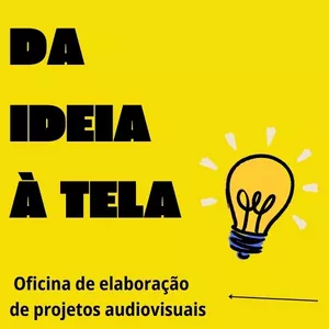 Imagem de capa para o Evento online Da ideia à tela