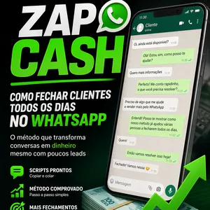 Imagem do curso ZapCash — Como fechar clientes no WhatsApp