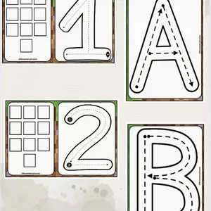 Imagem de capa para o Ebook NÚMEROS E ALFABETO TRAÇADO