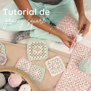 Imagen de portada para Curso online Tutorial de Granny Square