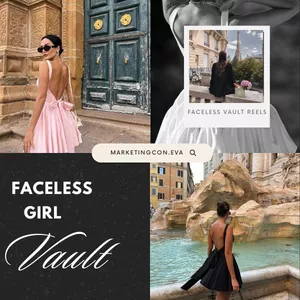 Imagen de portada para Ebook Faceless Vault Girls (tu banco de contenido)