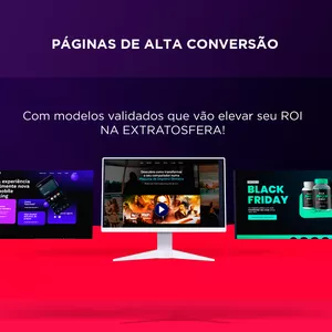 Imagem de capa para o Curso online Landing pages de alta conversão mais de +100 modelos editáveis, Wordpress/elementor 