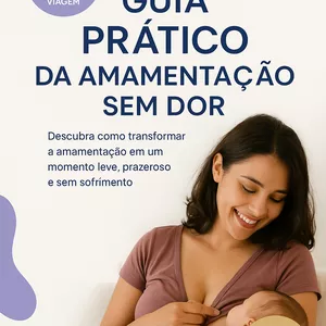Imagem de capa para o Ebook GUIA PRÁTICO DA AMAMENTAÇÃO SEM DOR