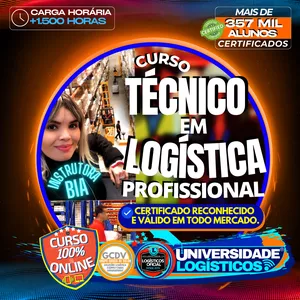 Imagem de capa para o Curso online CURSO TÉCNICO EM LOGÍSTICA 