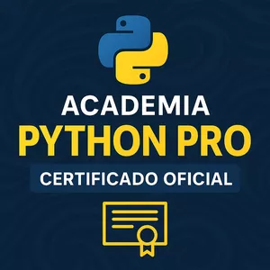 Imagem de Academia Python Pro – Certificado Oficial  criado por Curso Completo Com Certificado na hotmart