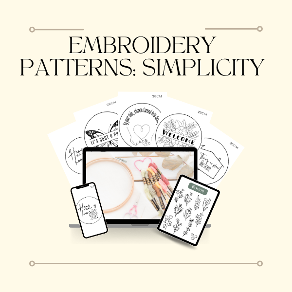Embroidery Patterns: Simplicity