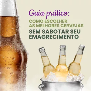 Imagem de capa para o Ebook Guia prático: Como escolher as melhores cervejas sem sabotar seu emagrecimento