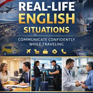 Cover image for Ebook Real-Life English Traveling