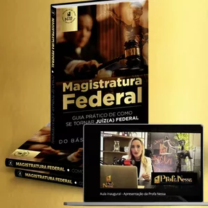 Imagem de capa para o Curso online COMO SE TORNAR UM JUÍZ(A) FEDERAL - DO BÁSICO AO AVANÇADO