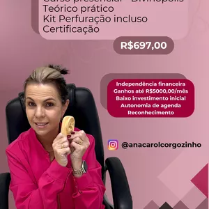 Imagem de capa para o Evento presencial 8ª Turma Furo de Orelhas Humanizado