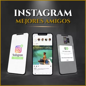 Imagen de portada para Curso online Instagram mejores amigos 