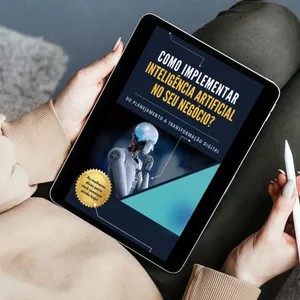 Imagem de capa para o Ebook Implementando Inteligência Artificial no Seu Negócio