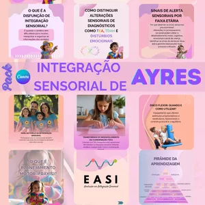 Imagem de capa para o Curso online PACK INTEGRAÇÃO SENSORIAL AYRES