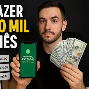 Imagem do curso 💰 Como Fazer de 5 a 10 Mil por Mês Pela Internet Usando Apenas o Celular  Você está cansado de depender de salário fixo, trabalhar horas demais e ainda ver o dinheiro sumir no fim do mês? E se eu te dissesse que é possível começar a ganhar R$ 5.000 a R$ 