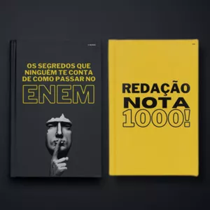 Imagem de capa para o Ebook os segredos que ninguem te conta de como passar no enem 