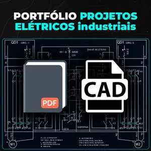 Imagem de capa para o Curso online Portfólio de Projetos Elétricos: PDF e CAD