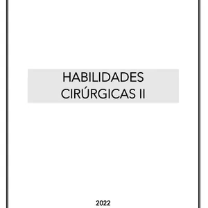 Imagem principal do produto APOSTILA HABILIDADES CIRÚRGICAS ETAPA 7