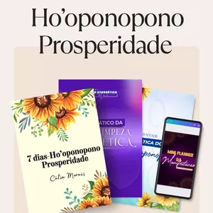 Imagem de capa para o Ebook Ho’oponopono Prosperidade 