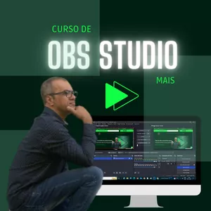 Imagem de capa para o Curso online Obs Studio Mais 