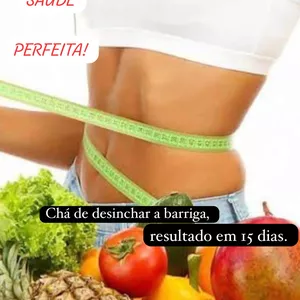 Imagem de capa para o Ebook Chá de desinchar a barriga. 