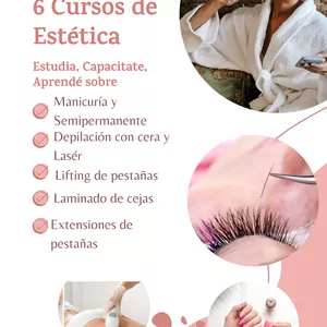 Imagen de portada para Curso online 6 CURSOS DE ESTETICA