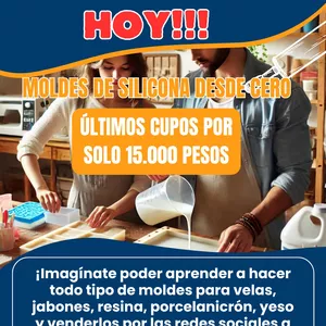 Imagen de portada para Curso online Curso de moldes de silicón