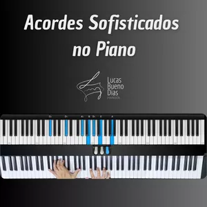 Imagem de capa para o Curso online Acordes Sofisticados no piano