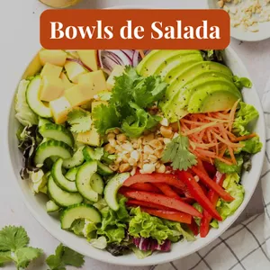Imagem de capa para o Ebook Saladas no pote