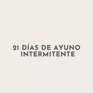 Imagen de portada para Ebook Descubre el Ayuno Intermitente: 21 Días para Renacer