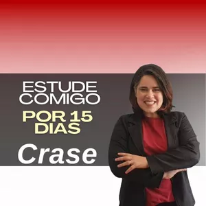 Imagem de capa para o Curso online ESTUDE COMIGO POR 15 DIAS - CRASE
