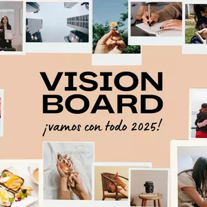 Imagen de portada para Curso online Plantilla - Vision Board 
